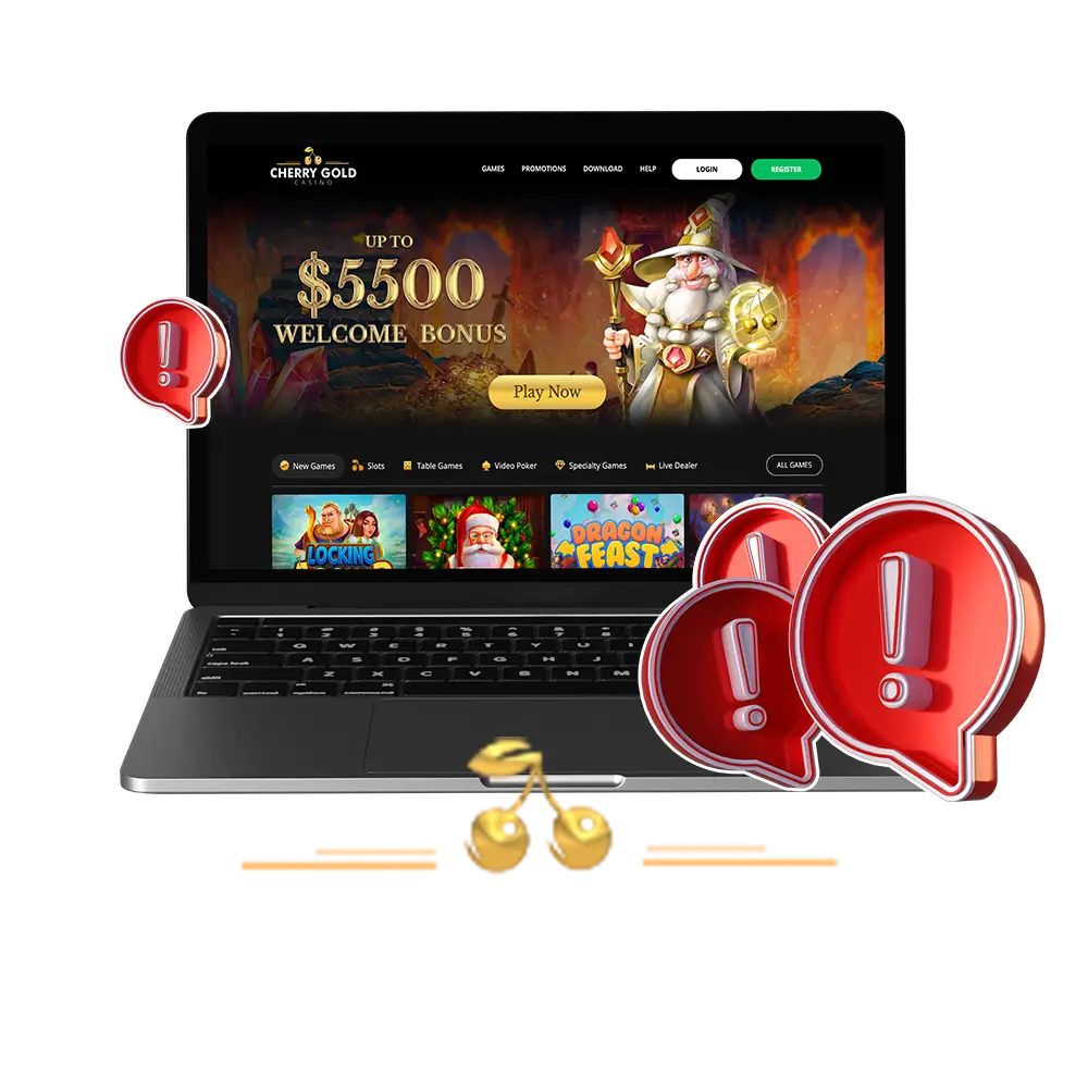 Information about Cherry Gold Casino for Australia.