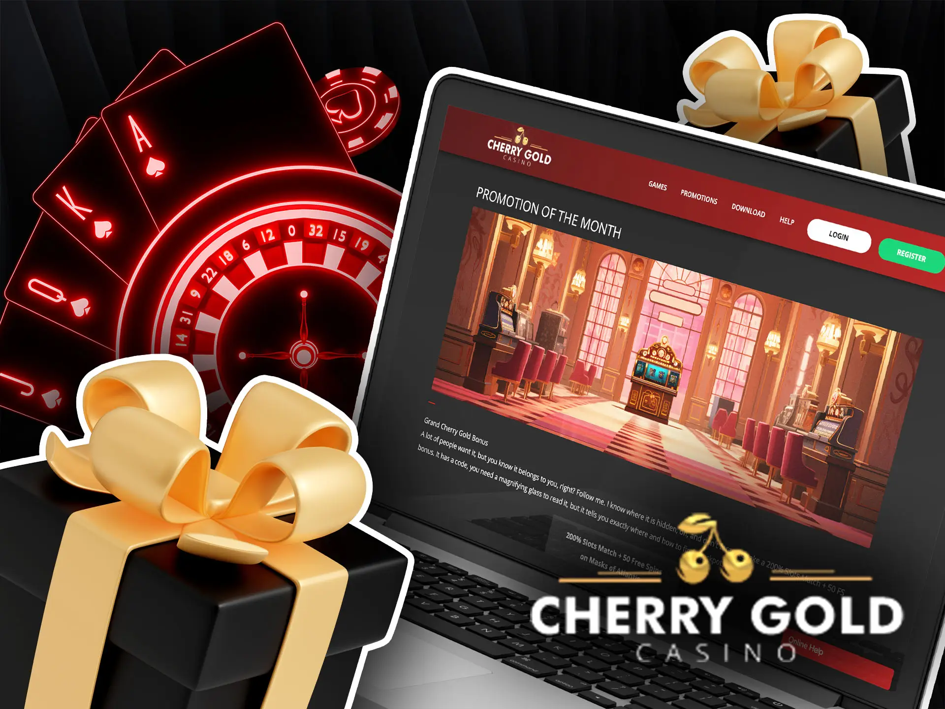 The main bonus at Cherry Gold Casino for Australia.